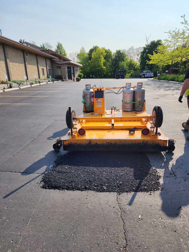 Hamilton, Ontario Infrared Pothole Patching